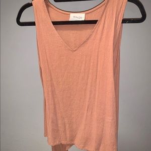 BNDI boutique tie back tank